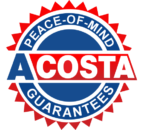Acosta peace of mind guarantee
