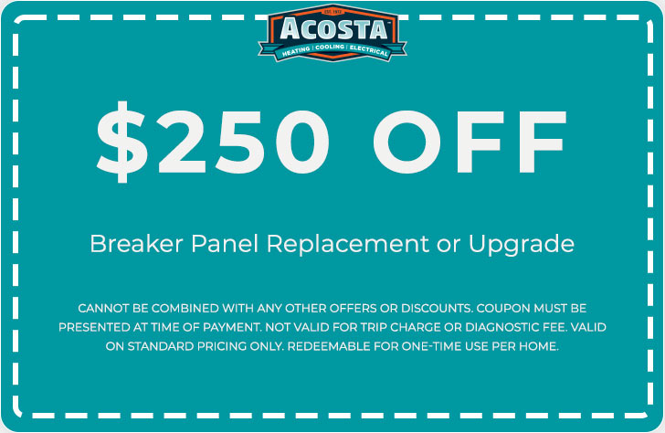 Discounts on Breaker Panel Replacement or Upgrade