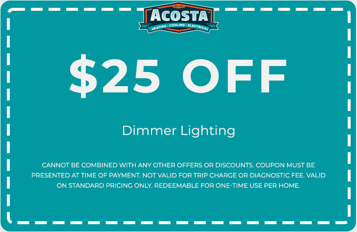 Discounts on Dimmer Lighting