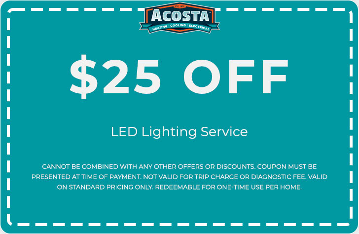 Discounts on LED Lighting Service